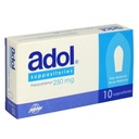 ADOL 250 MG RECTAL SUUPPOSITORIES