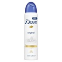 DOVE DEO 0% ORIGINAL SPRAY 150 ML