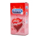 DUREX SENSUAL STRAWBERRY CONDOM 12 PEC