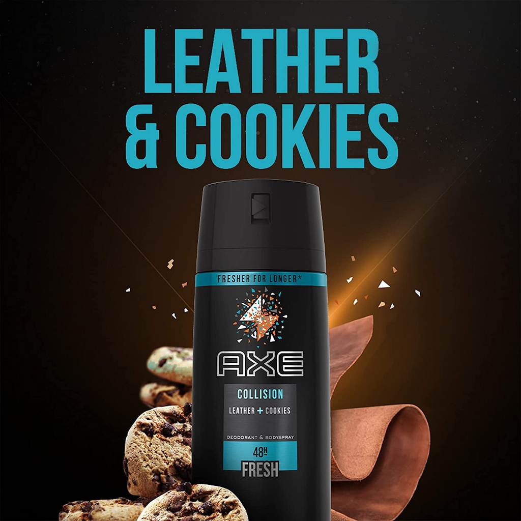 AXE Deodorant Spray Leather + Cookie 150 ML