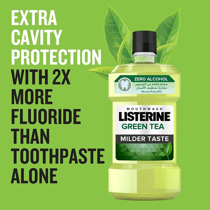 LISTERINE GREEN TEA MOUTH WASH 250 ML