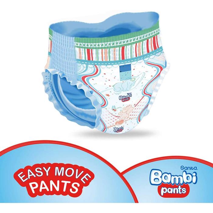 BAMBI PANTS NO 4 LARGE 1 X 100 BOX