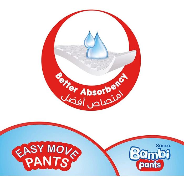 BAMBI PANTS NO 4 LARGE 1 X 100 BOX