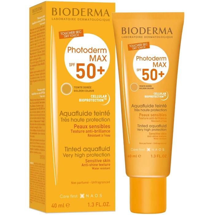 BIODERMA PHOTODERM MAX AQUA FLUID TEINTE SPF 50+