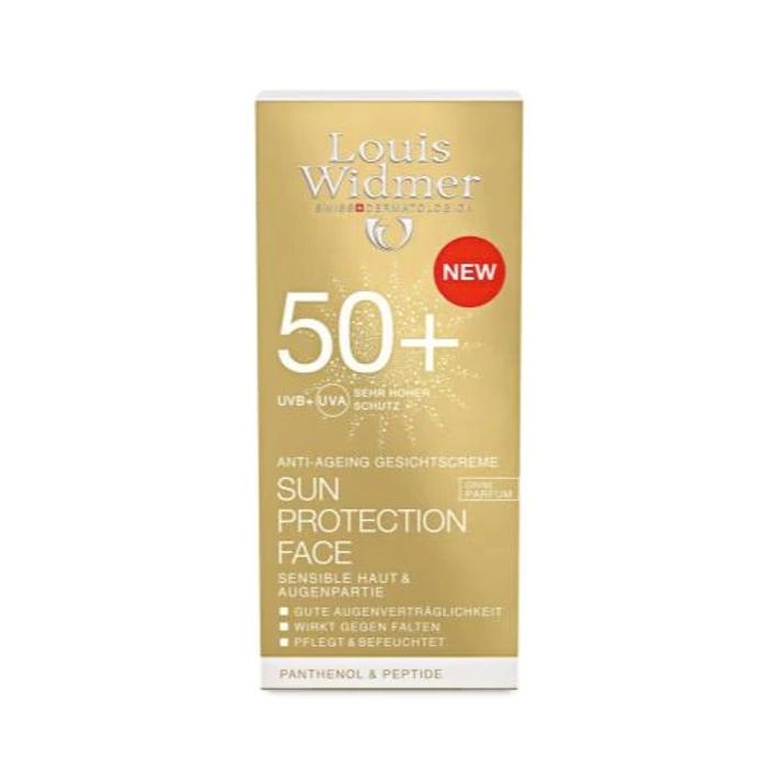 LOUIS WIDMER SUN PROTECTION FACE +50 NON PERFUM 50 ML