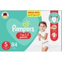 PAMPERS PANTS NO 5 1 X 84 BOX