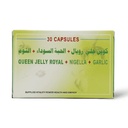 QUEEN JELLY ROYAL NIGELLA + GARLIC 30 CAP