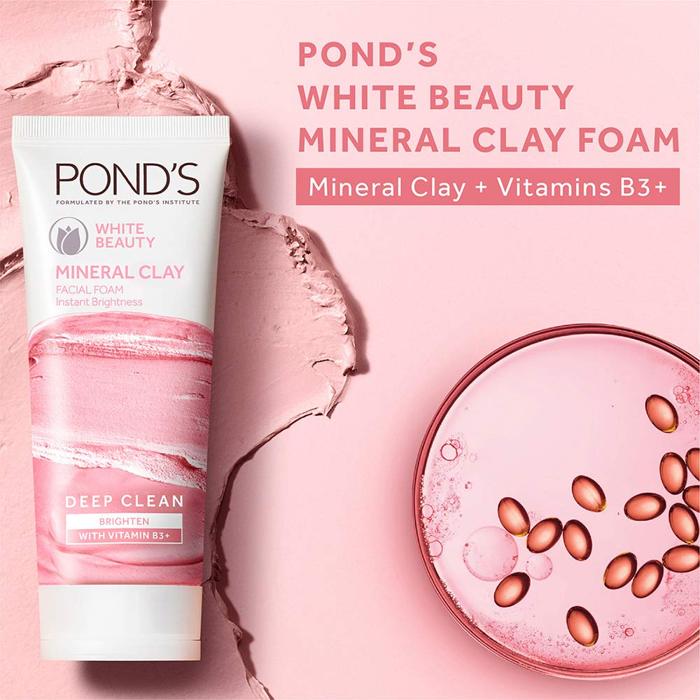 PONDS WHITE BEAUTY FACE CLEANSER 90 G