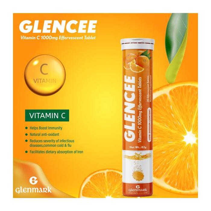 GLENCEE VITAMIN C 1000 MG EFF 20 TAB