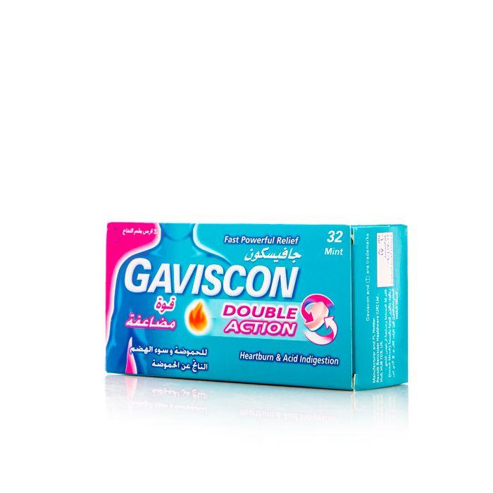 GAVISCON DOUBLE ACTION 32 TAB