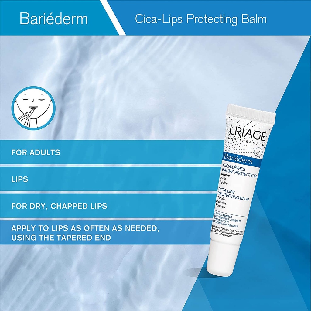 URIAGE BARIEDERM LIPS CREAM 15 ML