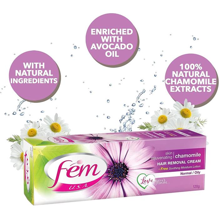 FEM HAIR REMOVAL CREAM NORMAL SKIN BLOSSOM 120 G