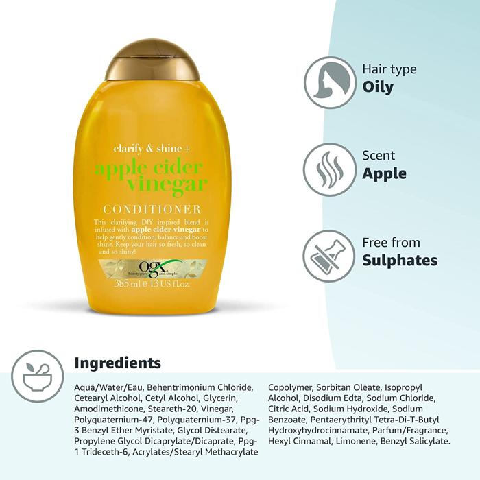 OGX APPLE CIDER VINEGAR CONDITIONER 385 ML