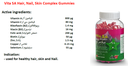 VITA SA HAIR, NAIL, SKIN COMPLEX GUMMIES 150G/50