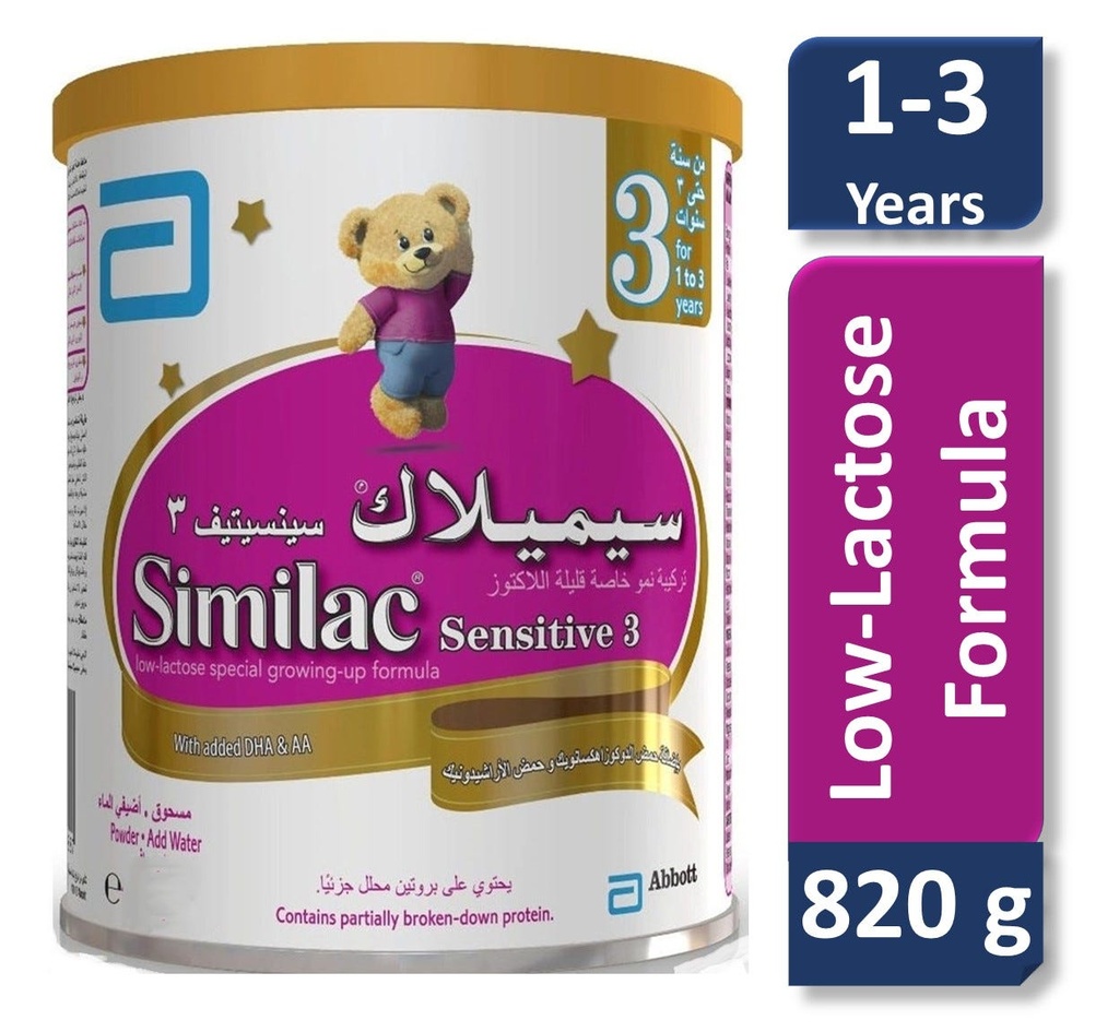 SIMILAC SENSITIVE STAGE 3 820GM