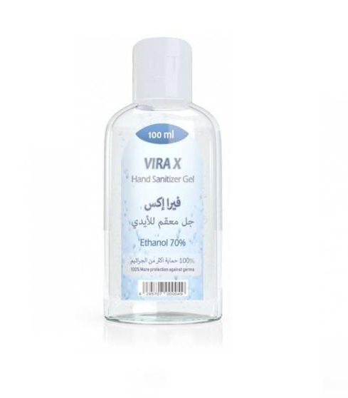 VIRA X HAND SANITIZER GEL100 ML