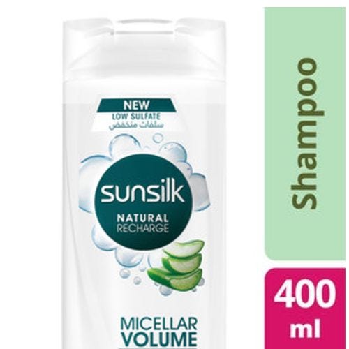 SUNSILK SHAMPOO MICELLAR VOLUME 400 ML