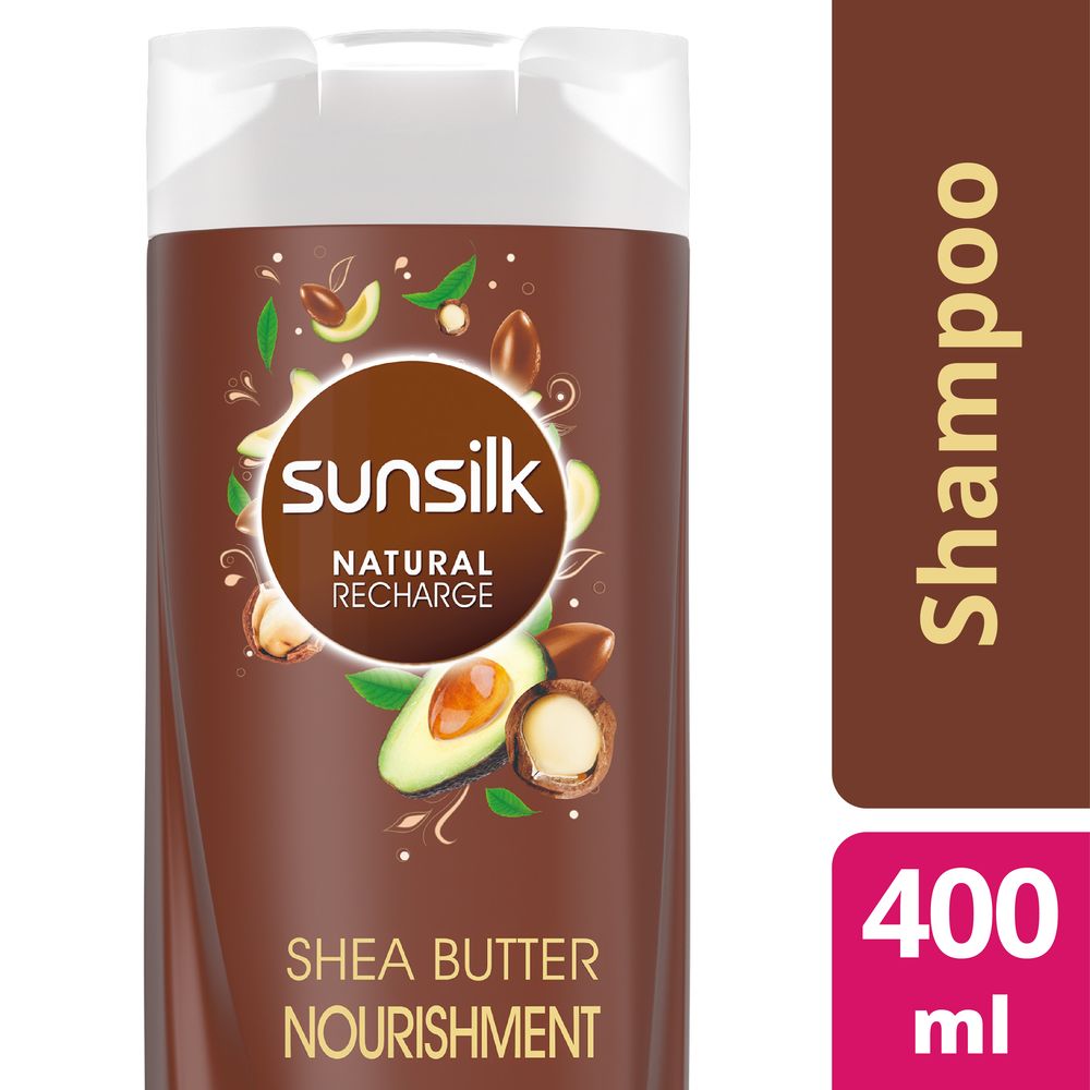 SUNSILK SHEA BUTTER NOURISHMENT SHAMPO 400 ML 