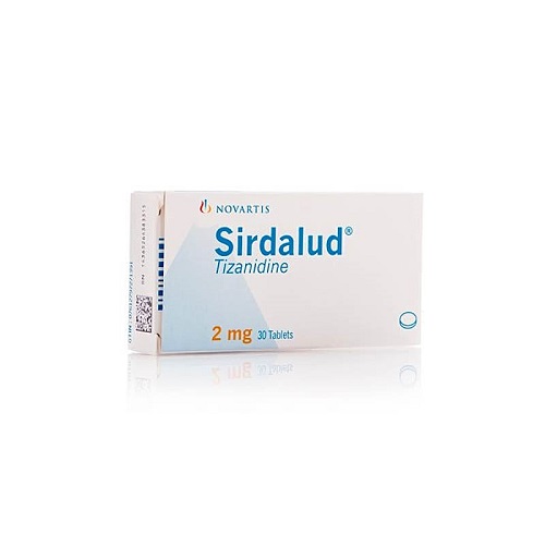 Sirdalud Treat the Spasms 2Mg 30 Pieces