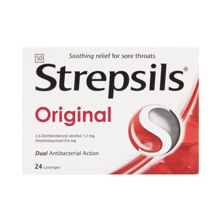 Strepsils Cough Drop Original 24 Pieces