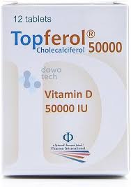 TOPFEROL 50000 VITAMIN D IU