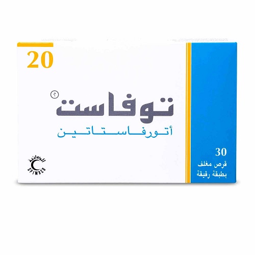 توتافاست 20مجم 30قرص