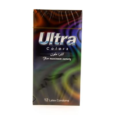 ULTRA COLORS CONDOMS 12 PCS