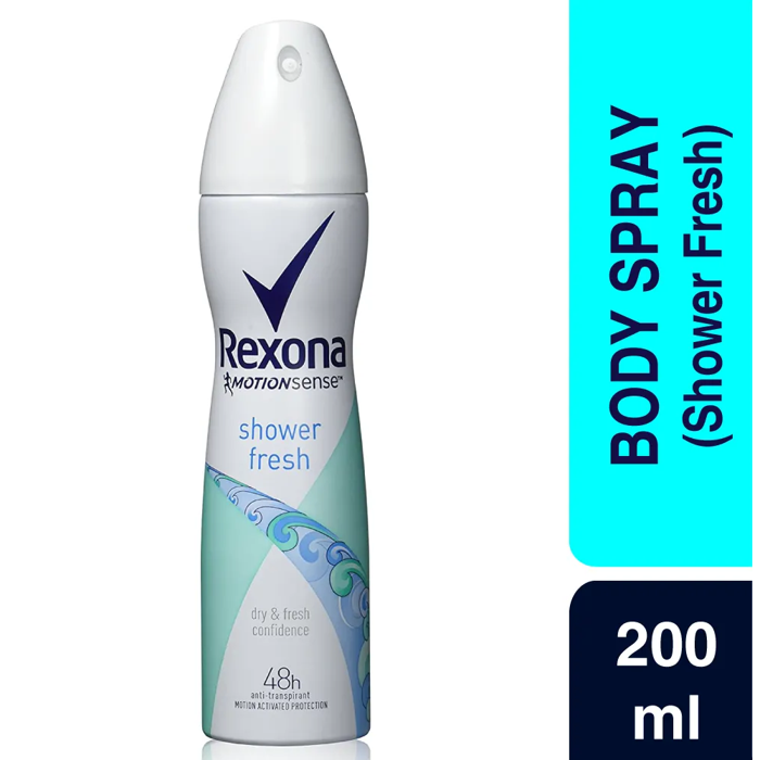 REXONA SHOWER FRESH SPRAY 200 ML