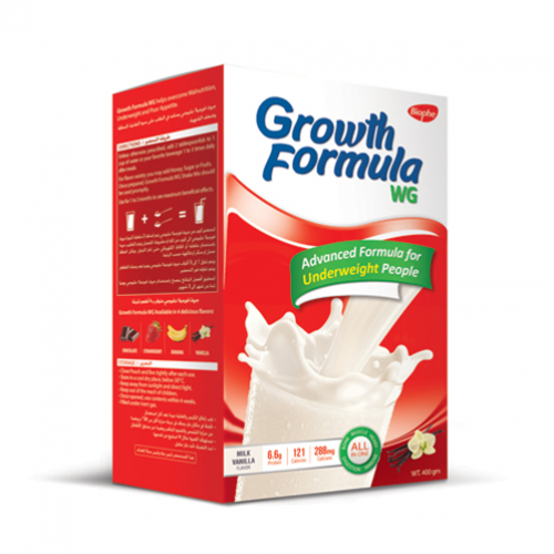 GROWTH FORMULA WG VANILLA 10 SACHETS