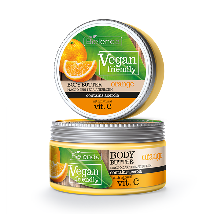 BIELENDA VEGAN FRIENDLY ORANGE BODY BUTTER 250 ML