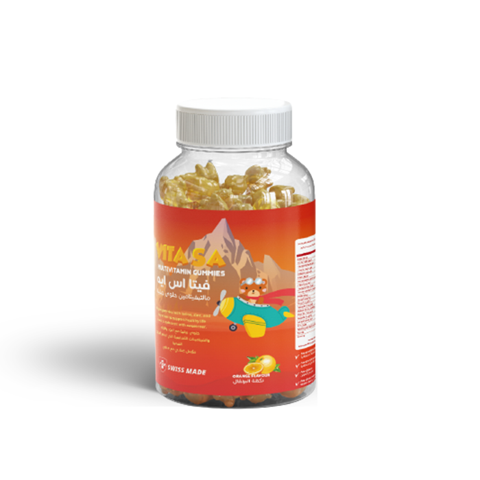 VITA SA MULTIVITAMIN GUMMIES 240G ORANGE FLAVOR