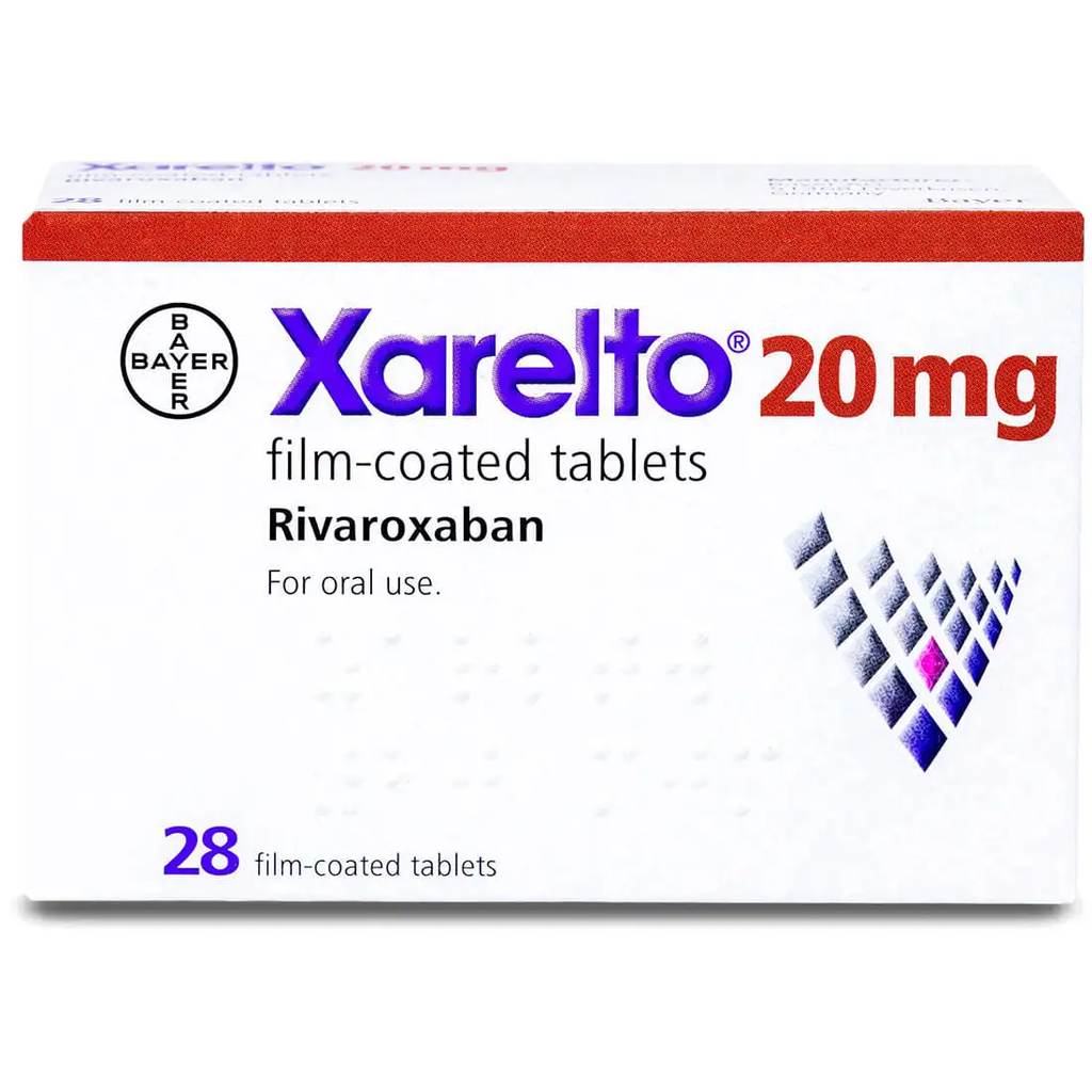 XARELTO 20 MG 28 TAB