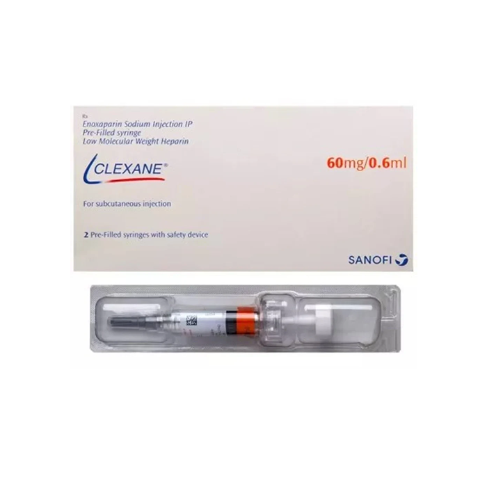 CLEXANE 60 MG / 0.6 ML  2 SYRINGE