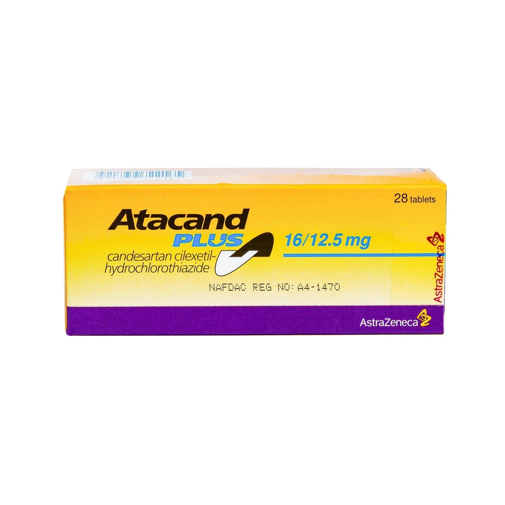 ATACAND PLUS 16 MG /12.5 28 TAB