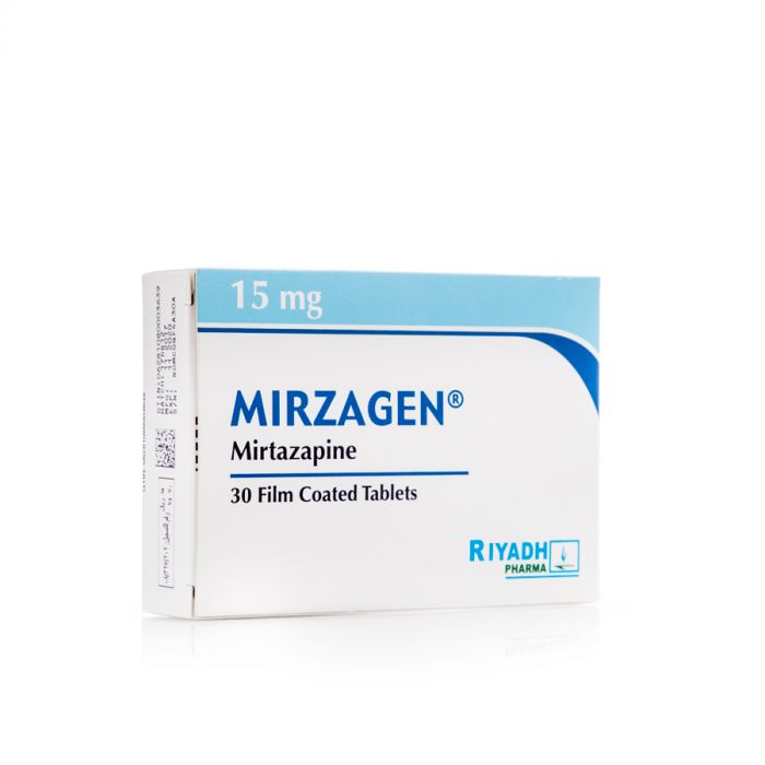 MIRZAGEN 15 MG 30 TAB