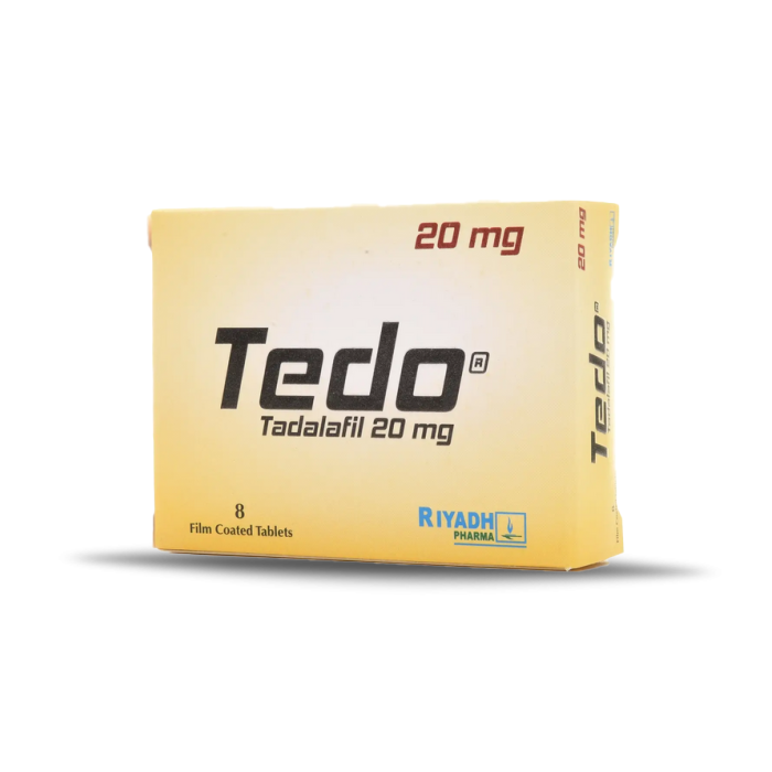 TEDO 20 MG 8 TAB