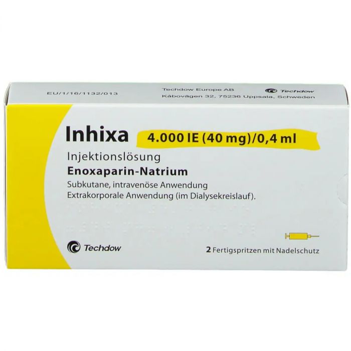 INHIXA 40 MG / 0.4 ML 2 SYRINGE