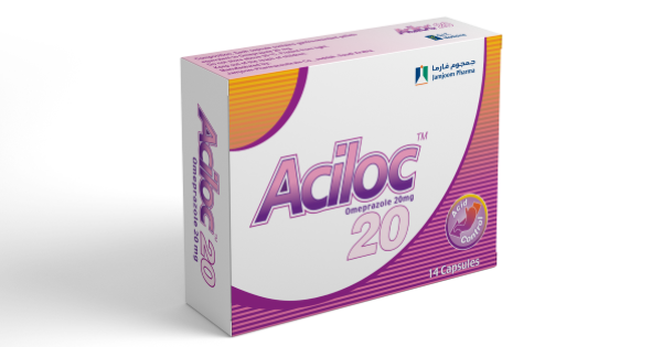 ACILOC 20MG CAPSULE 14 CAP