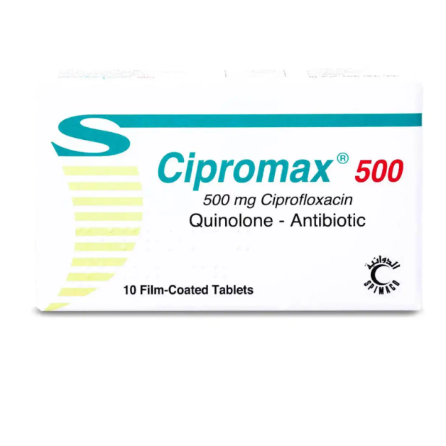 CIPROMAX 500 MG 10 TAB