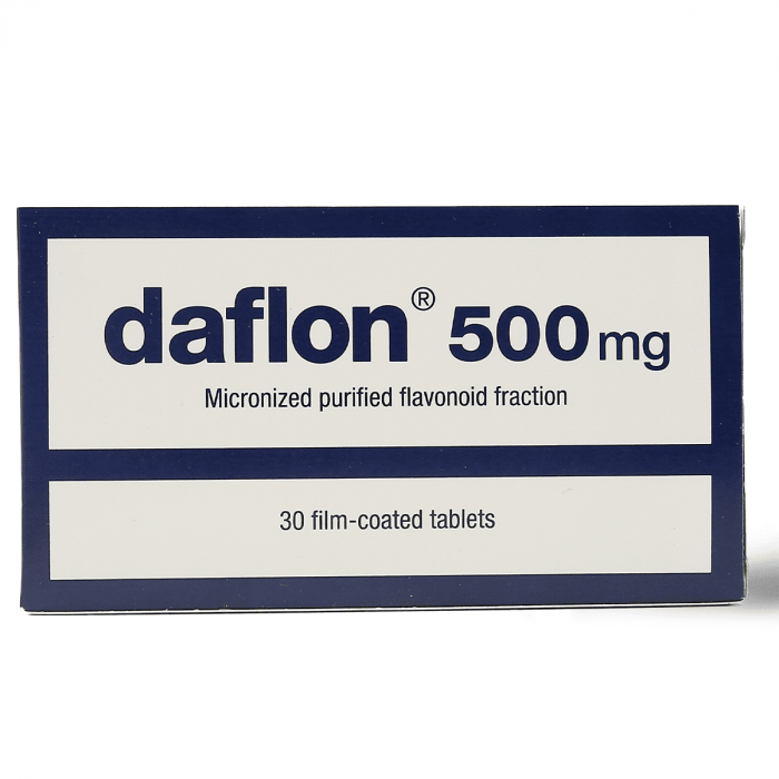 DAFLON 500 MG 30 TAB