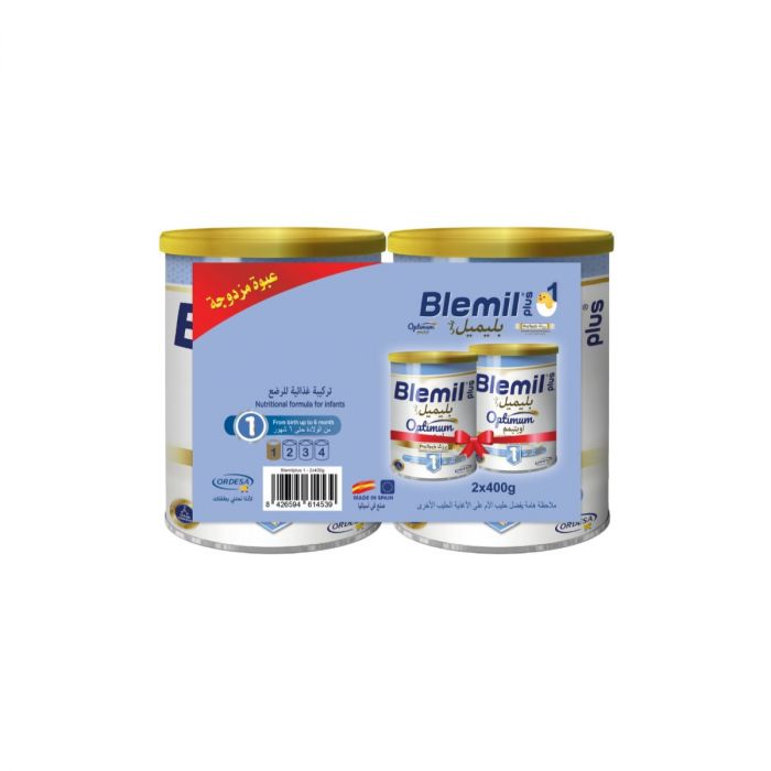 BLEMIL PLUS OPTIUM  NO 1 MILK 400 GM TWIN PACK