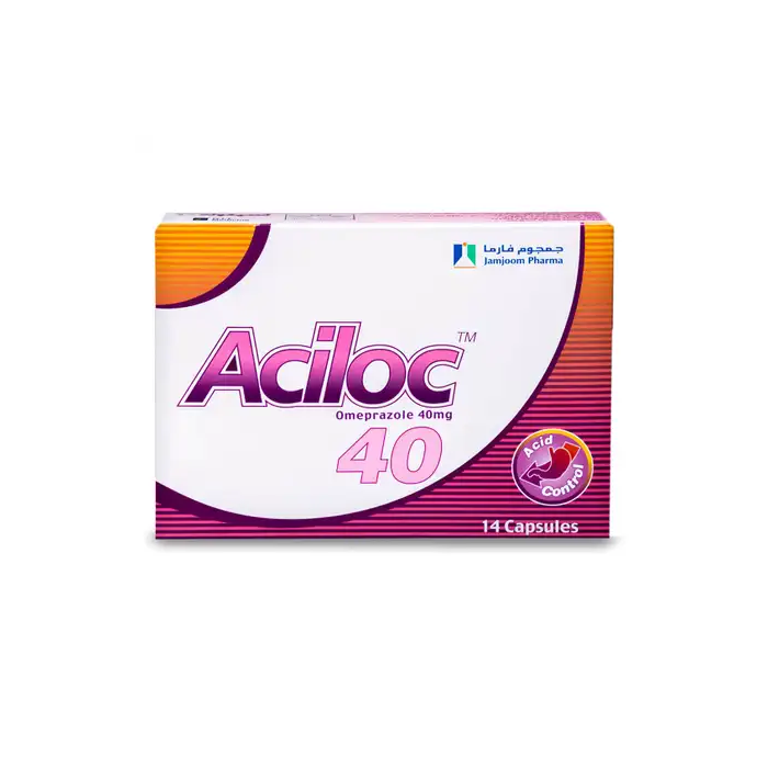 ACILOC 40MG CAPSULE 14 CAP