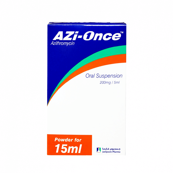 AZI-ONCE 200 MG SUSP 15 ML