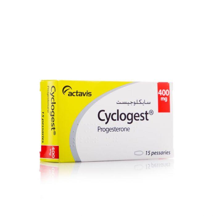 CYCLOGEST 400 MG 15 PESSARIES