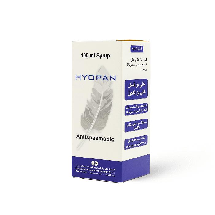 HYOPAN SYRUP 5 MG/5 ML 100 ML