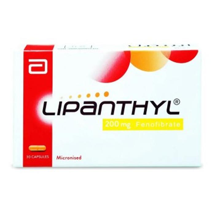 LIPANTHYL 200 MG 30 CAPS