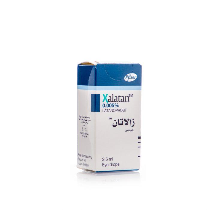 XALATAN 50MCG¥ML EYE DROP 2.5 ML