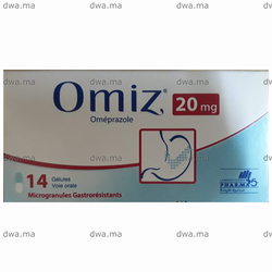 OMIZ 20 MG 14 CAP