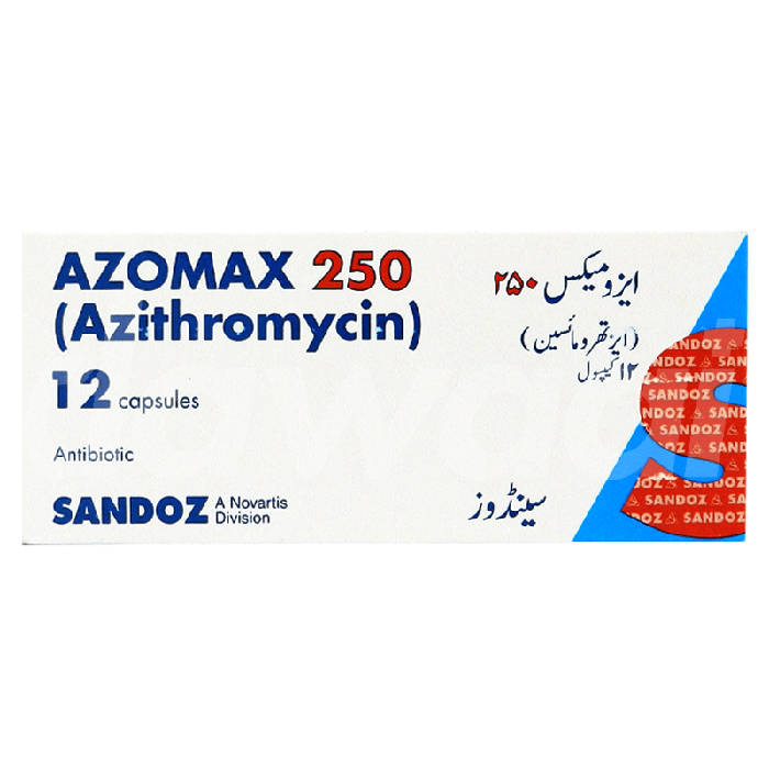 AZOMAX 250 MG 6 CAP