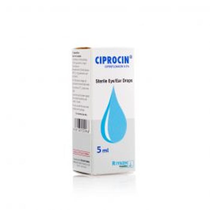 CIPROCIN 0.3% EYE/EAR DROP 5 ML